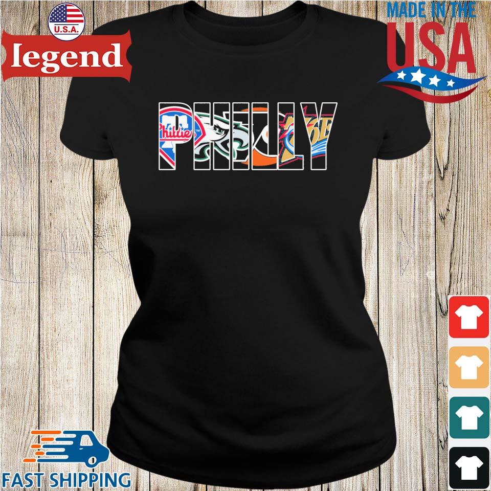 Philadelphia Sports Teams Mash-up Unite The City Of Brotherly Love's  Athletic Powerhouse 2023 T-shirt,Sweater, Hoodie, And Long Sleeved, Ladies,  Tank Top