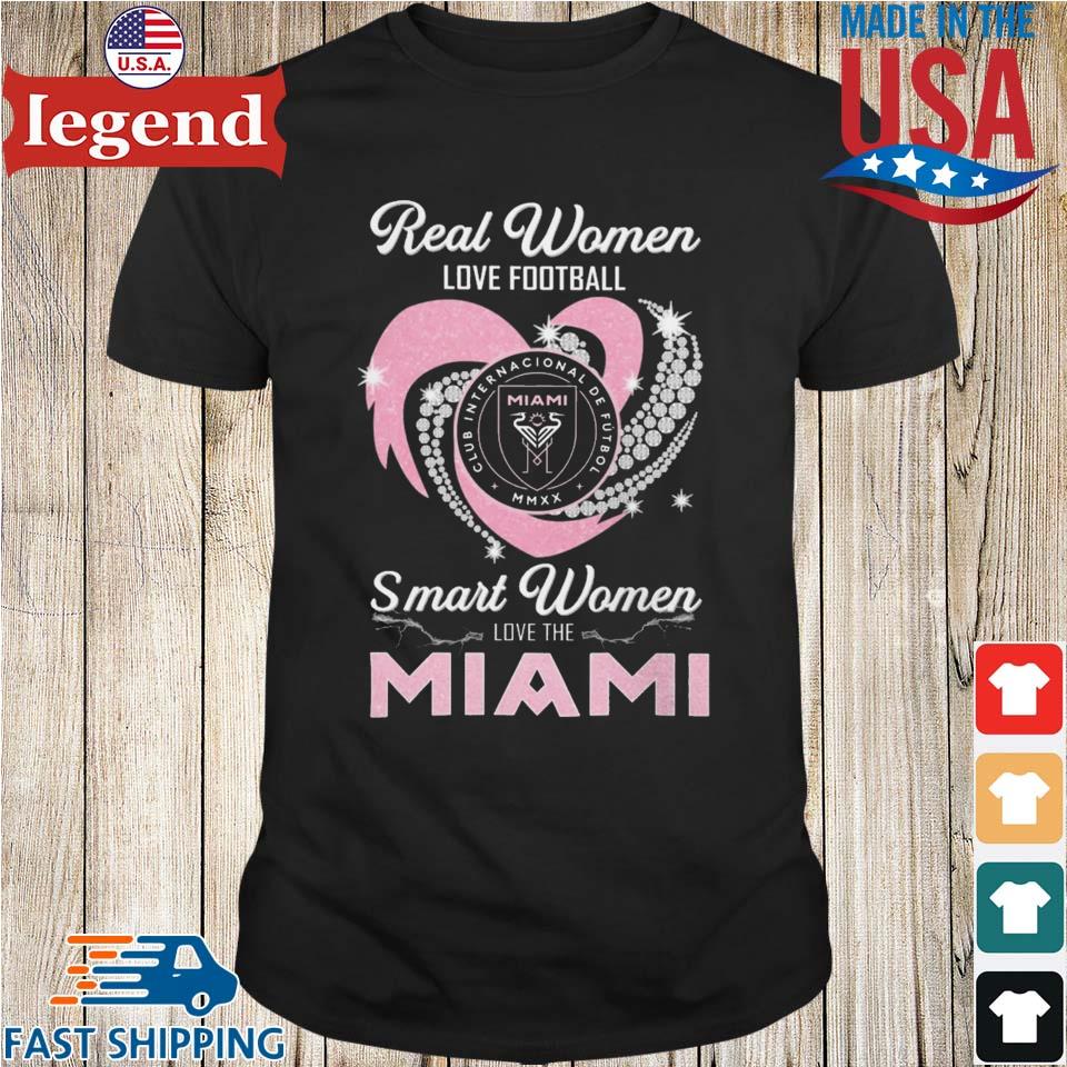 Real women love football smart women love the Miami Dolphins heart logo  gift shirt, hoodie, sweater, long sleeve and tank top