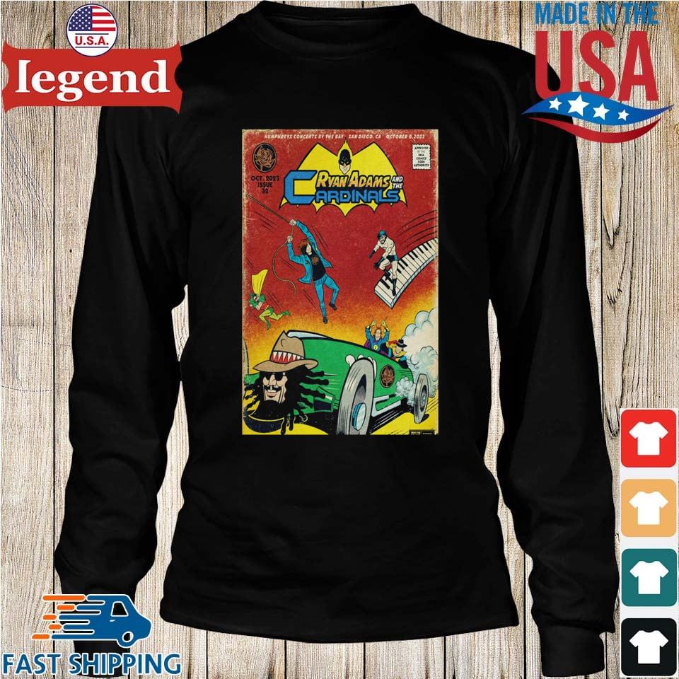 Ryan Adams And The Cardinals Humphreys Concerts By The Sav San Diego, Ca  Sunday 08 October 2023 Poster T-shirt,Sweater, Hoodie, And Long Sleeved,  Ladies, Tank Top