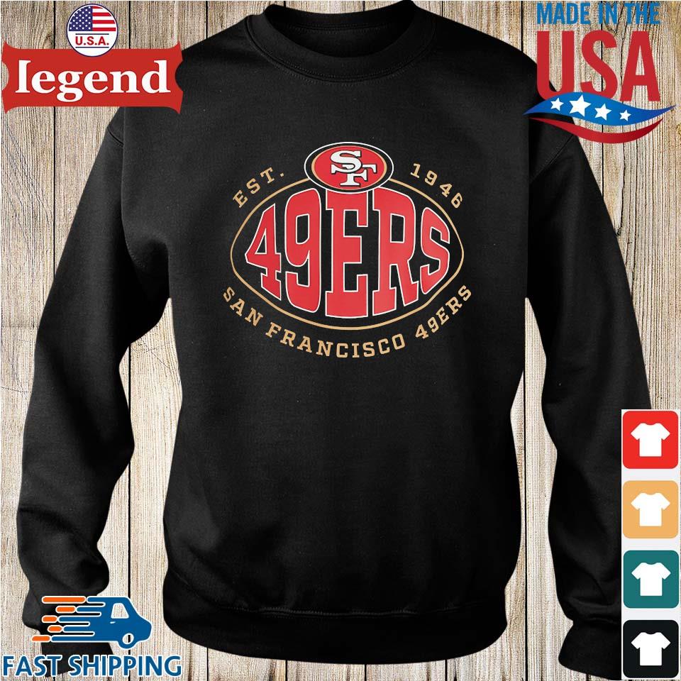 NFL, Shirts, San Francisco 49ers Hoodie Black And Red Nfl