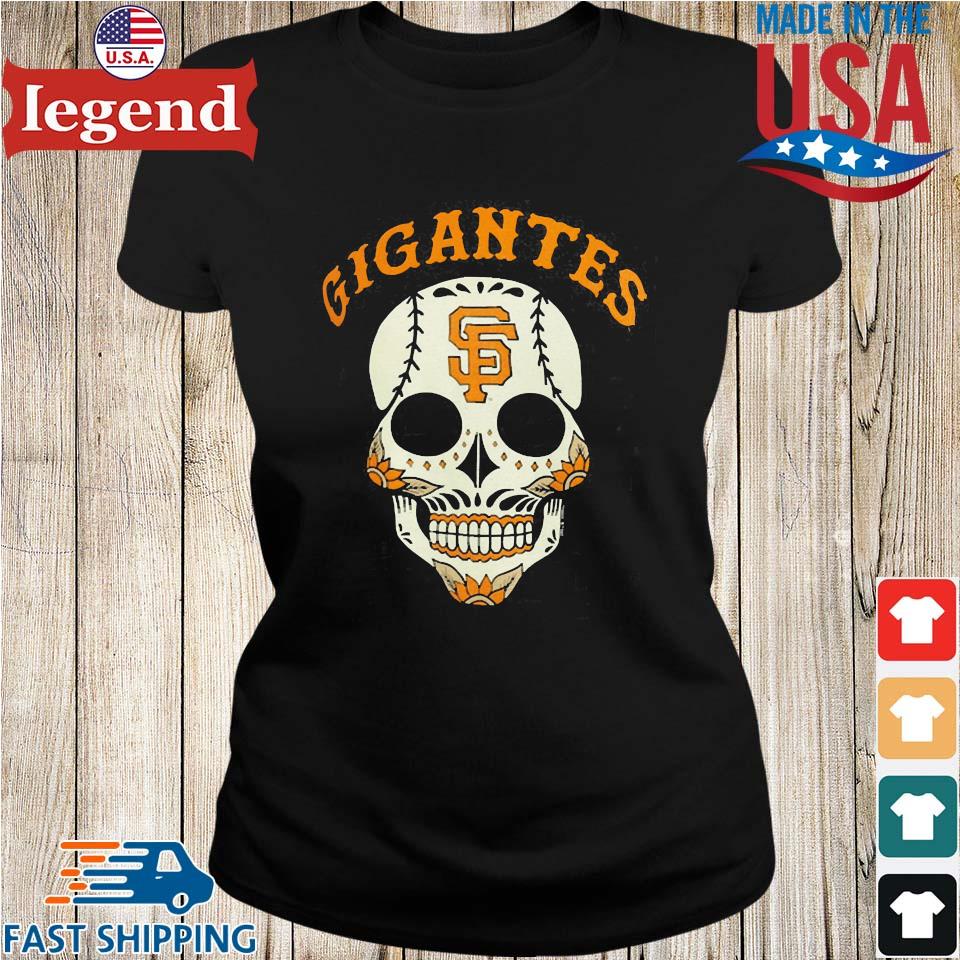 San Francisco Giants Homage Gigantes Hyper Local Tri-Blend Skull shirt,  hoodie, sweater, long sleeve and tank top