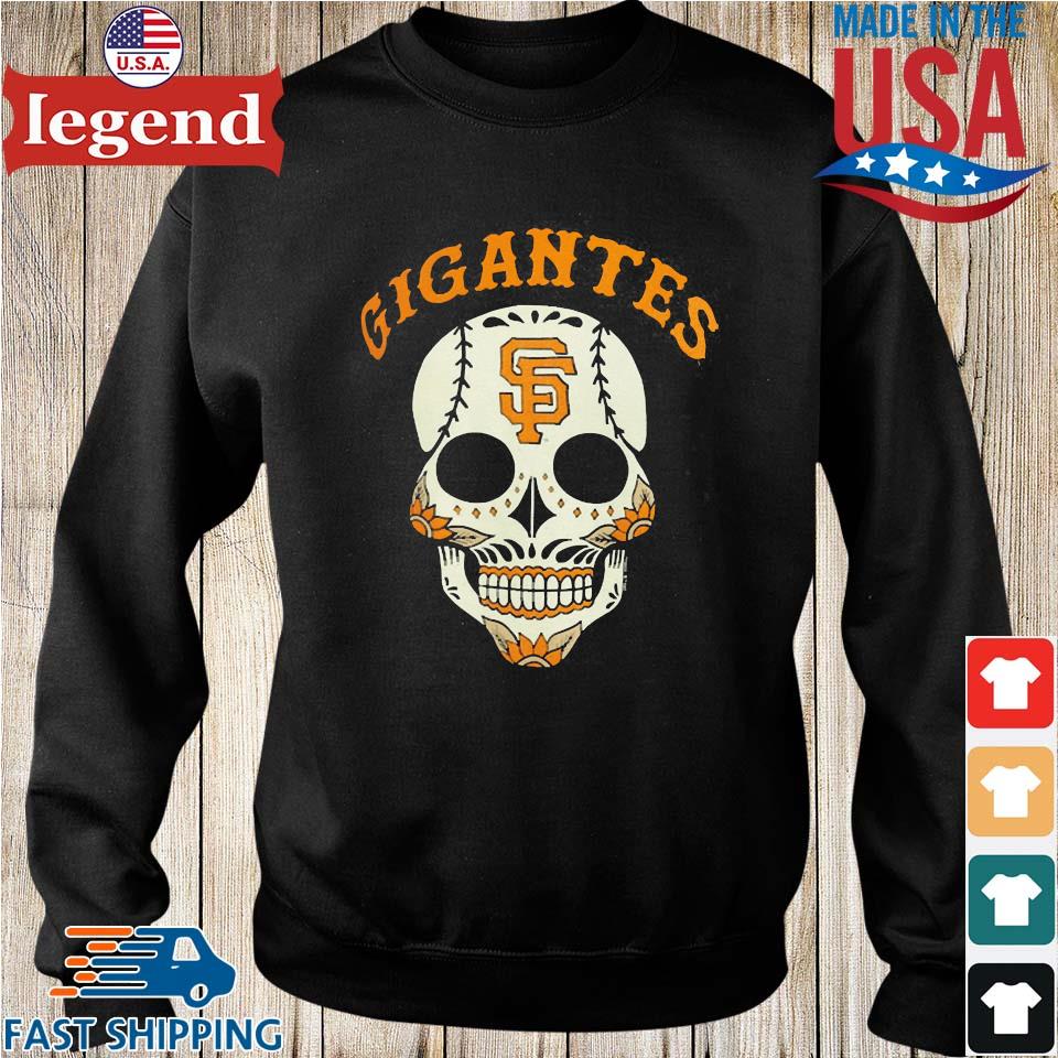 San Francisco Giants Homage Gigantes Hyper Local Tri-blend Skull T-shirt,Sweater,  Hoodie, And Long Sleeved, Ladies, Tank Top