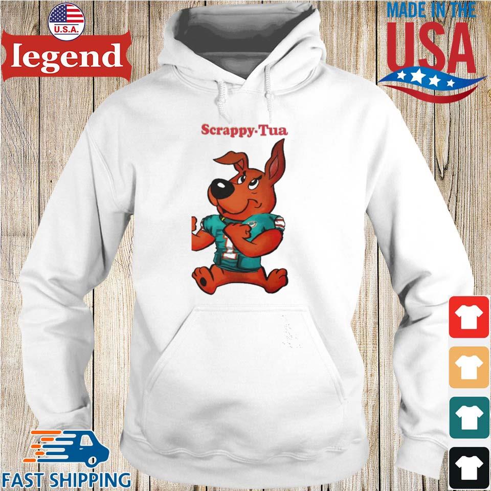 Scrappy Tua Tagovailoa Miami Dolphins Shirt, hoodie, longsleeve,  sweatshirt, v-neck tee