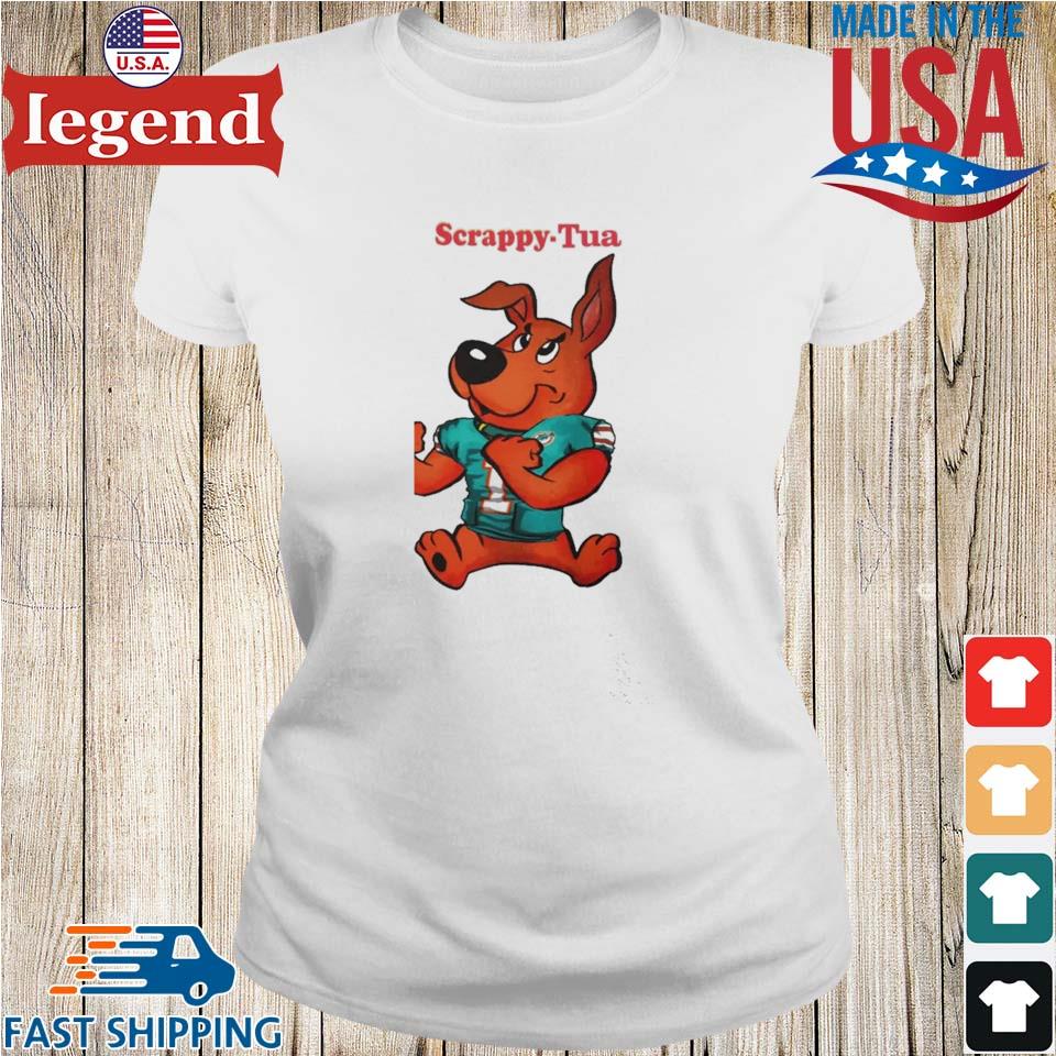 Scrappy Tua Tagovailoa Miami Dolphins 2023 T-shirt,Sweater, Hoodie, And  Long Sleeved, Ladies, Tank Top