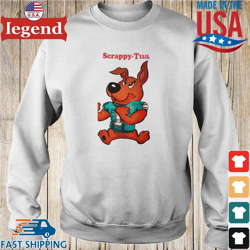 Scrappy Tua Tagovailoa Miami Dolphins 2023 T-shirt,Sweater, Hoodie, And  Long Sleeved, Ladies, Tank Top