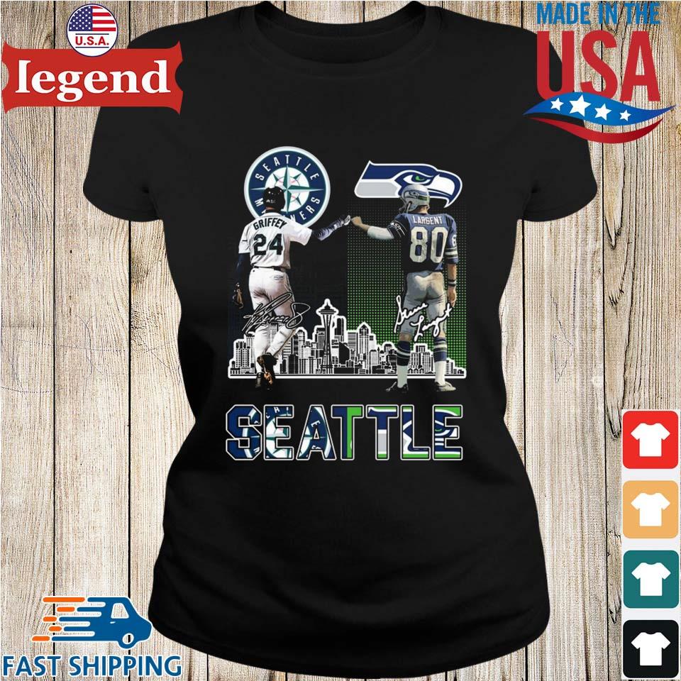 Seattle Seahawks And Seattle Mariners Shirt, hoodie, sweater, long