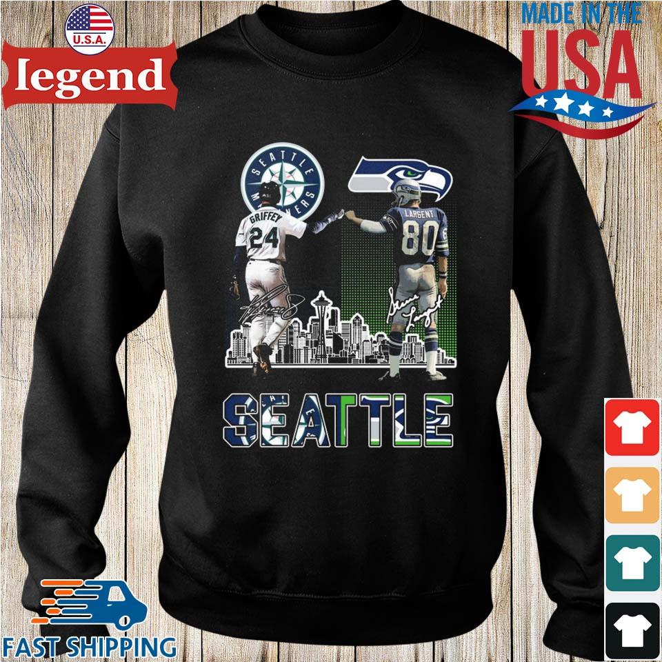 Seattle Seahawks and Seattle mariners shirt, hoodie, sweater, long sleeve  and tank top