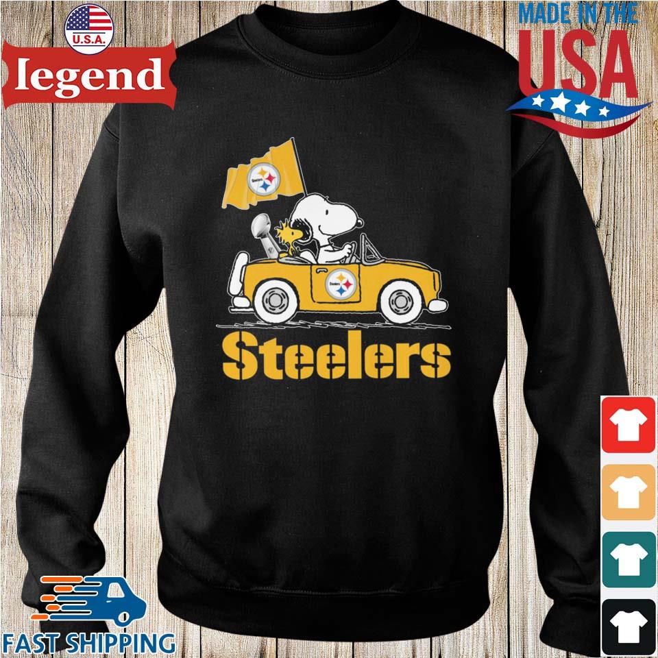 Snoopy and Woodstock Pittsburgh Steelers shirt, hoodie, sweater