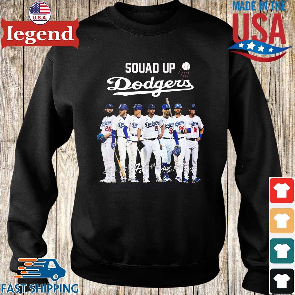 The Dodgers The Beatles Los Angeles Dodgers Signatures T-Shirts