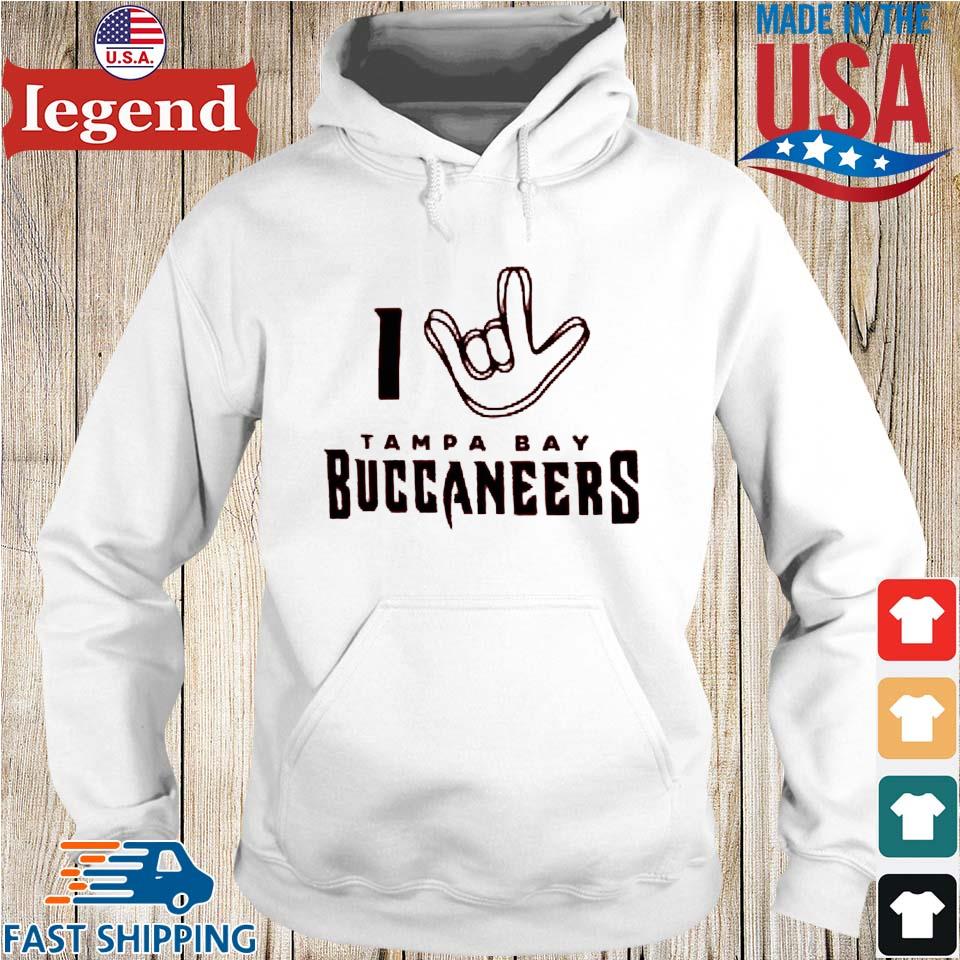 I Love Sign Tampa Bay Buccaneers Shirt, hoodie, sweater, long