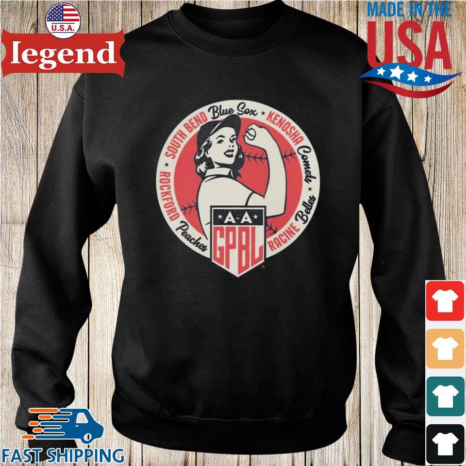 AAGPBL Rockford Peaches Long Sleeve Shirt