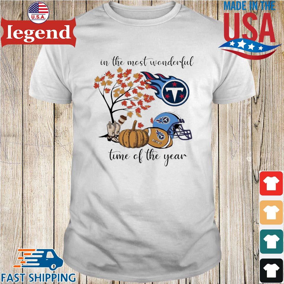 Tennessee Titans In The Most Wonderful Time Of The Year 2023 T-shirt,Sweater,  Hoodie, And Long Sleeved, Ladies, Tank Top