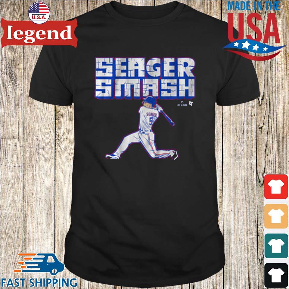 corey seager rangers shirt