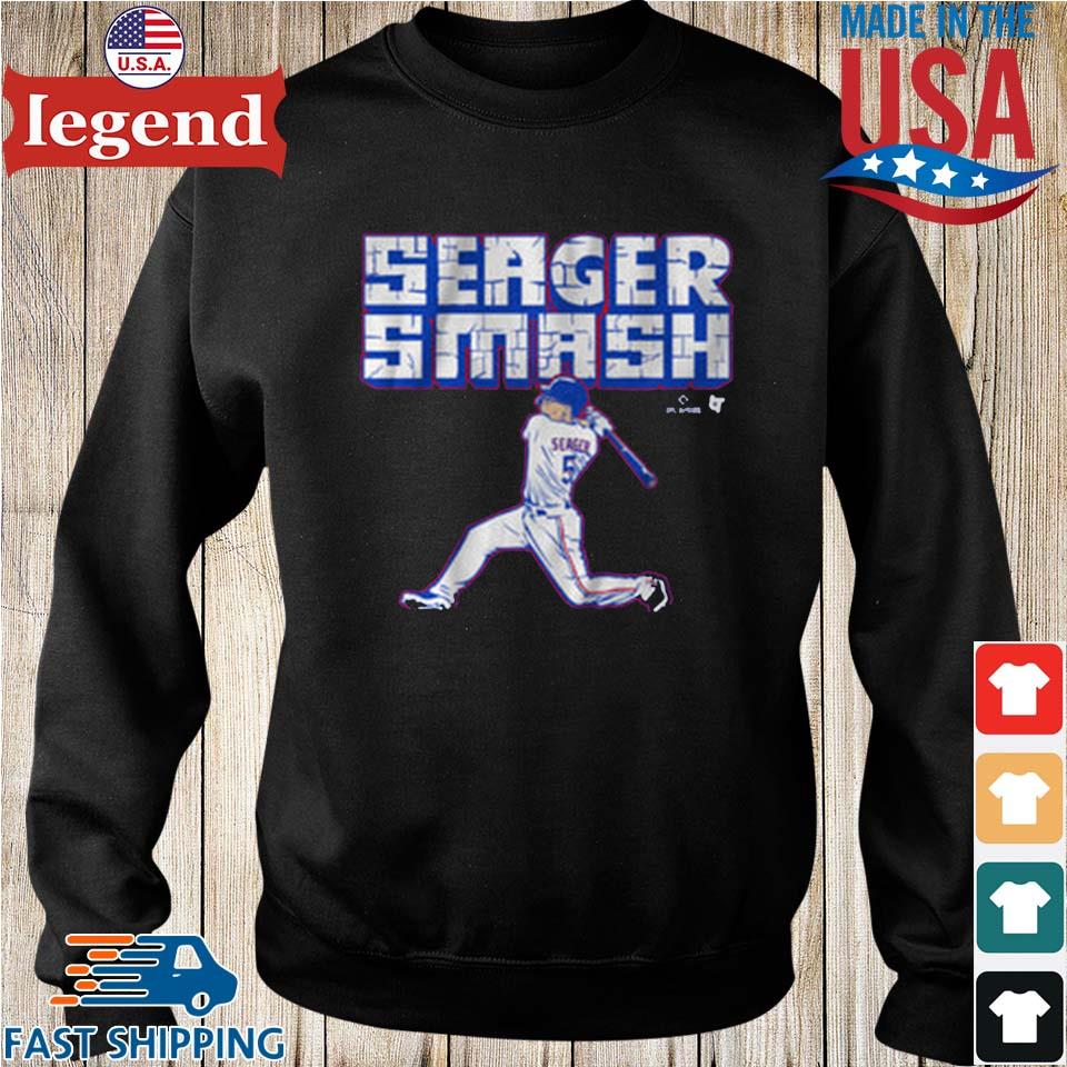 Texas Rangers Corey Seager Smash T-shirt,Sweater, Hoodie, And Long