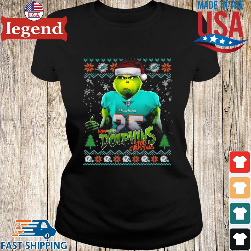 MiamI dolphins Christmas tree shirt, hoodie, sweater, long sleeve and tank  top