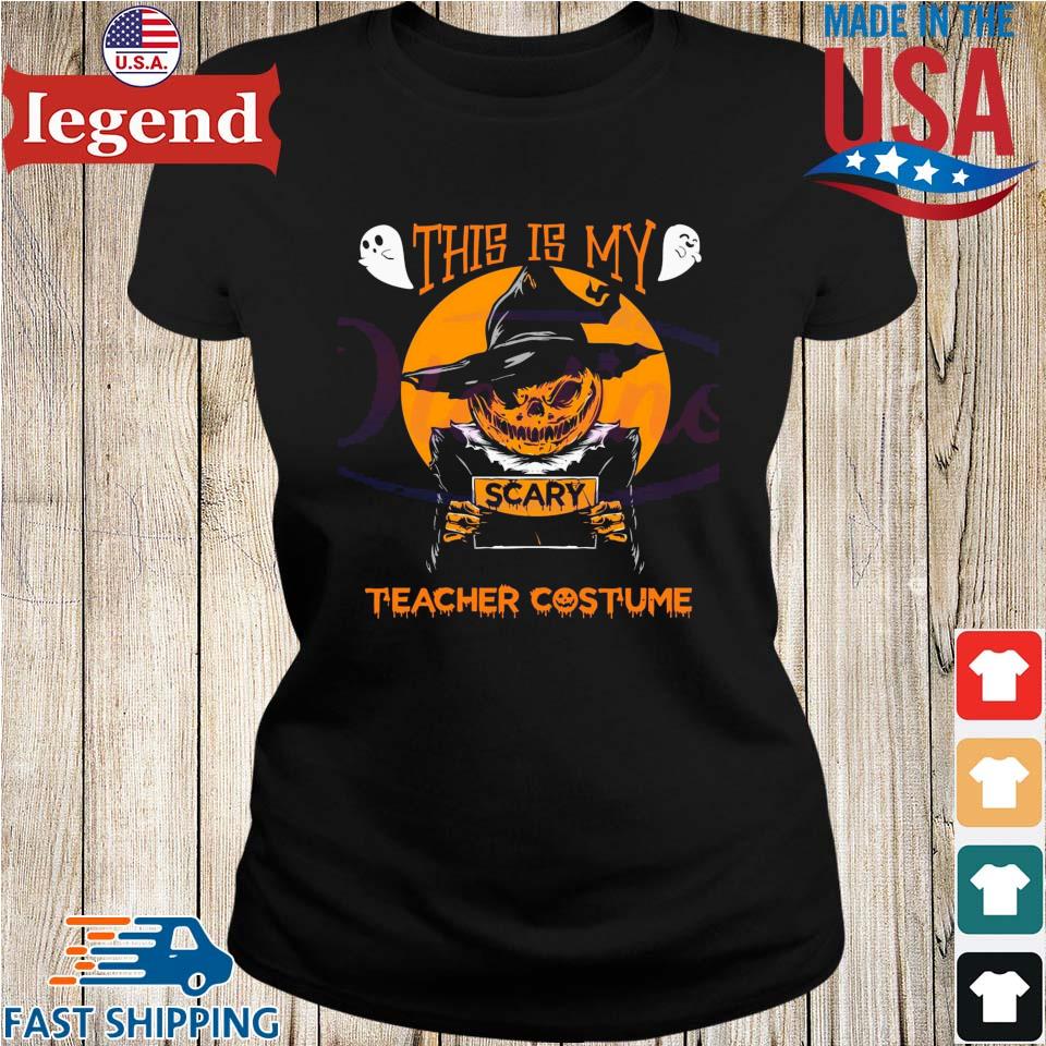 This Is My Scary Teacher Costume Halloween T-Shirt