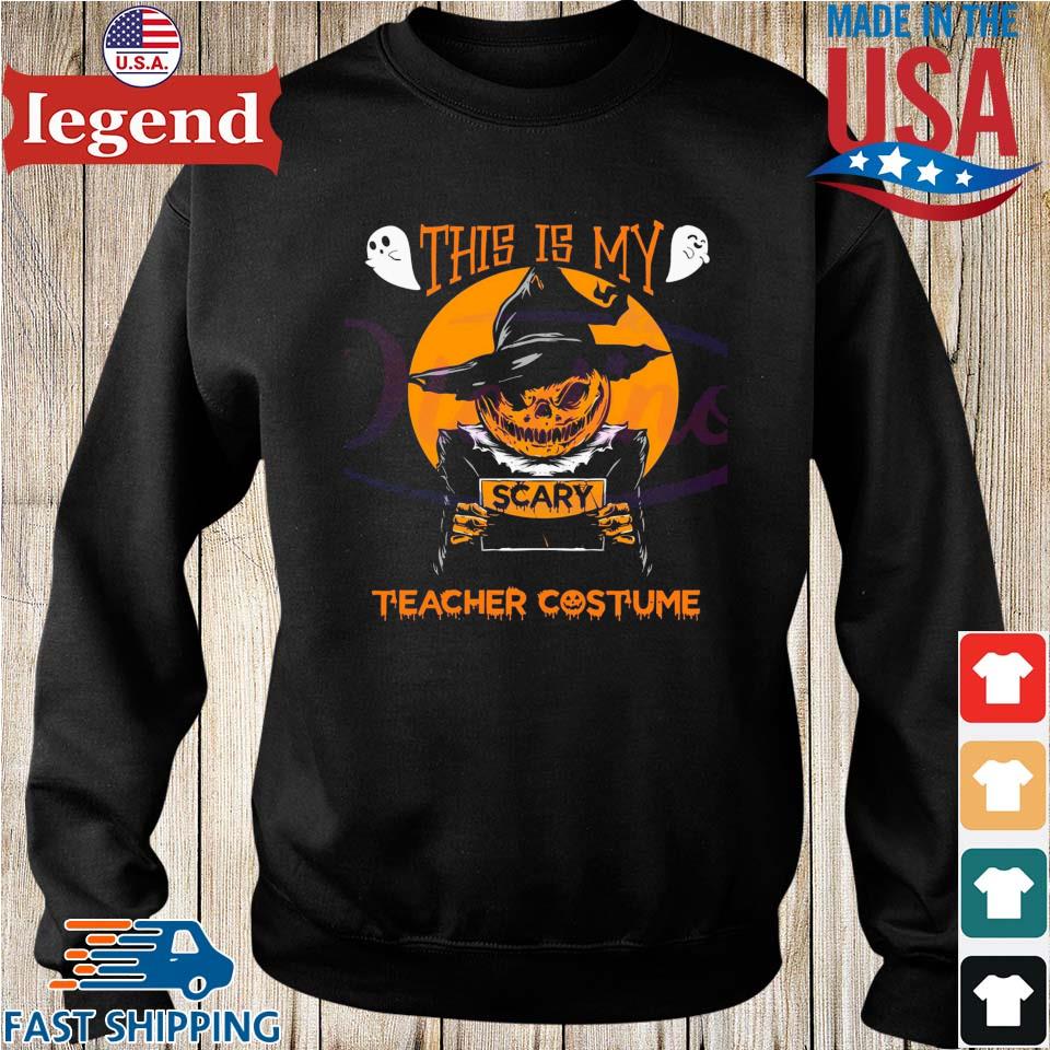 This Is My Scary Teacher Costume Halloween T-Shirt