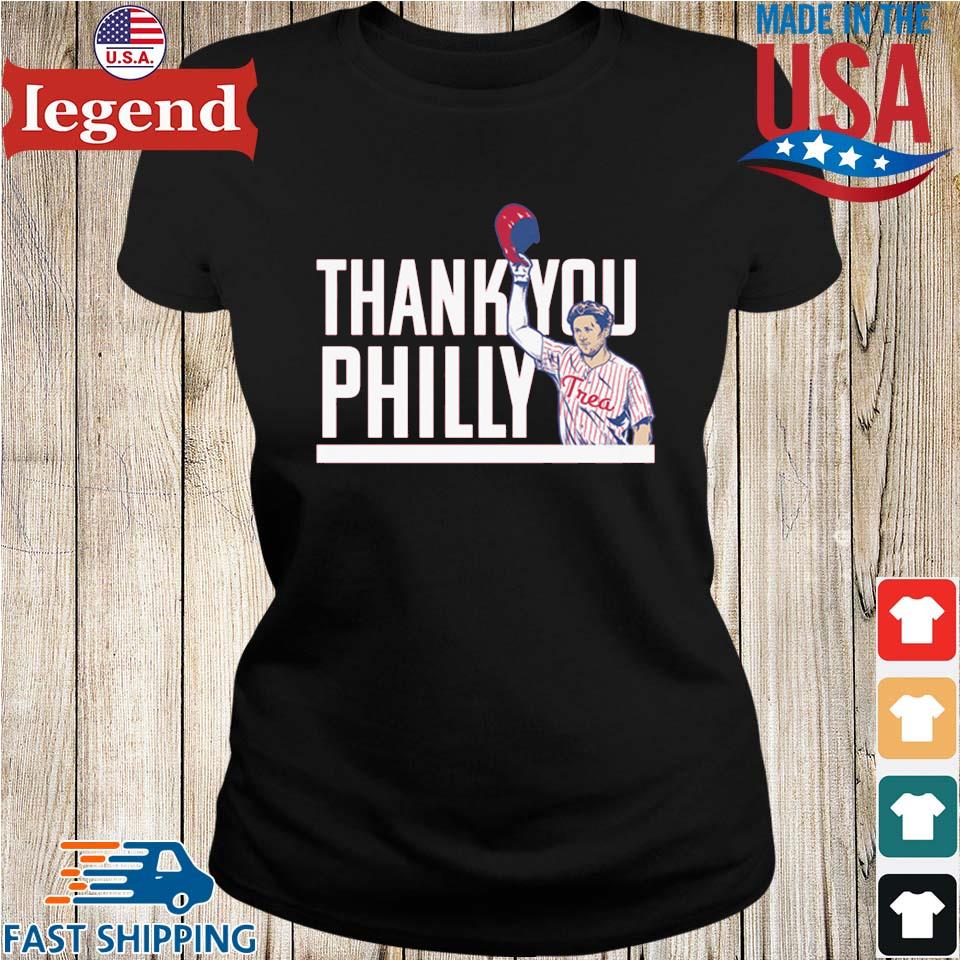 Trea Turner Thank You Philly Shirt