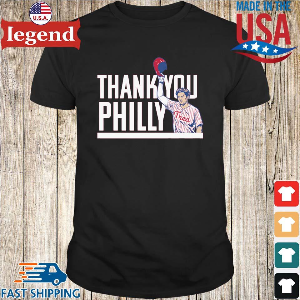 Trea Turner Thank You Philly Shirt