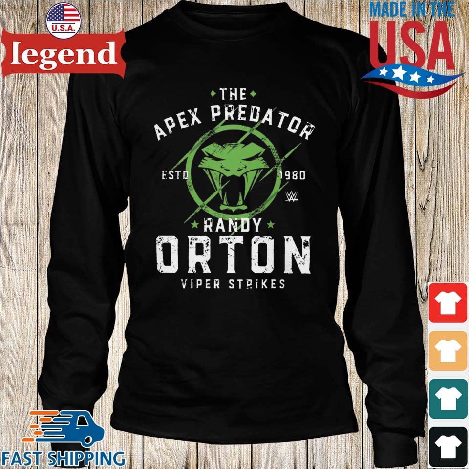 Wwe Randy Orton 500 Level Apex Predator Estd 1980 Shirt, hoodie