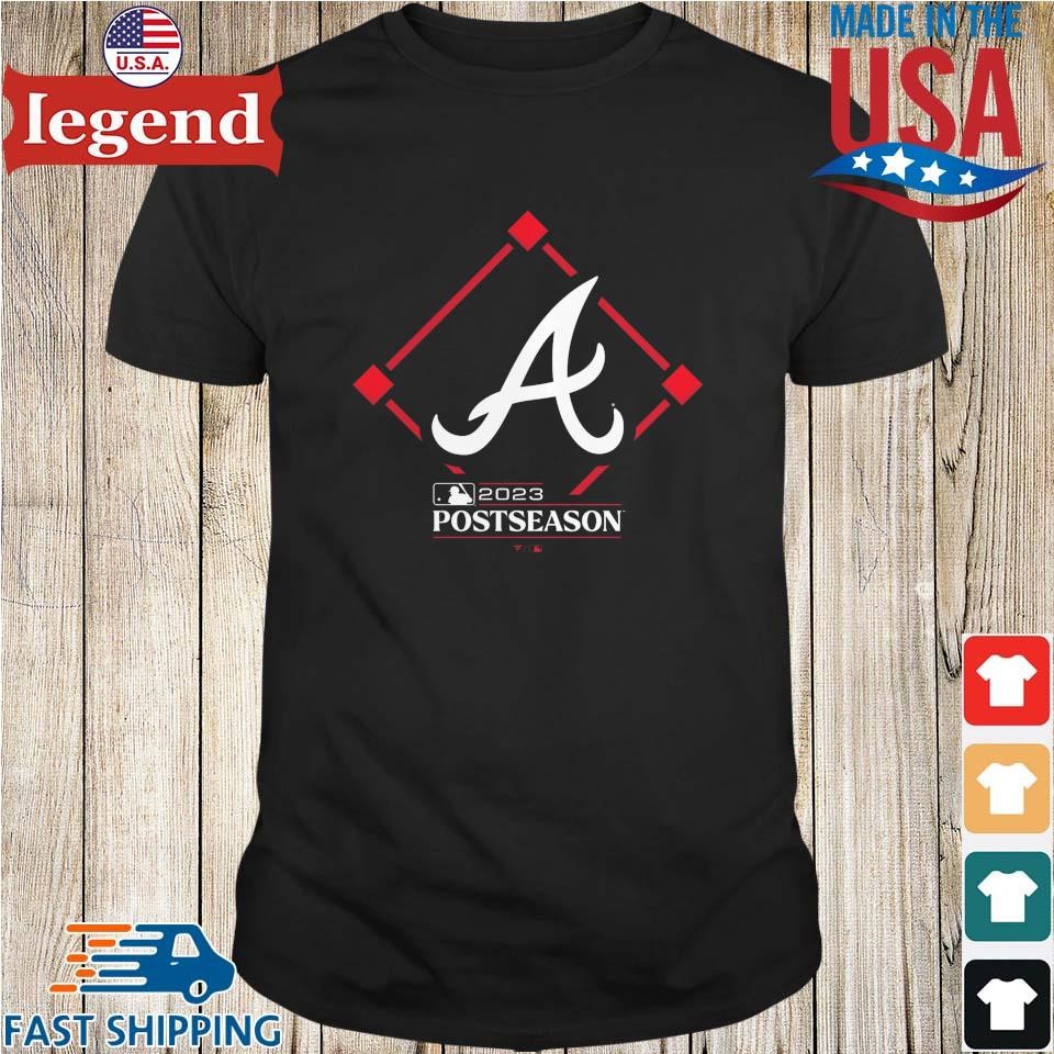 Official Atlanta braves 2023 postseason around the horn T-shirt, hoodie,  tank top, sweater and long sleeve t-shirt