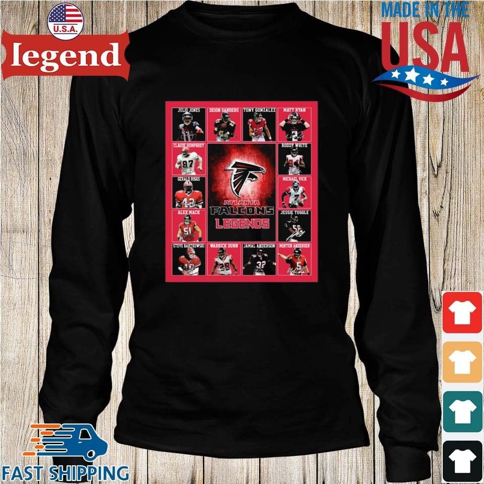 Atlanta Falcons all time greats signatures shirt, hoodie, sweater