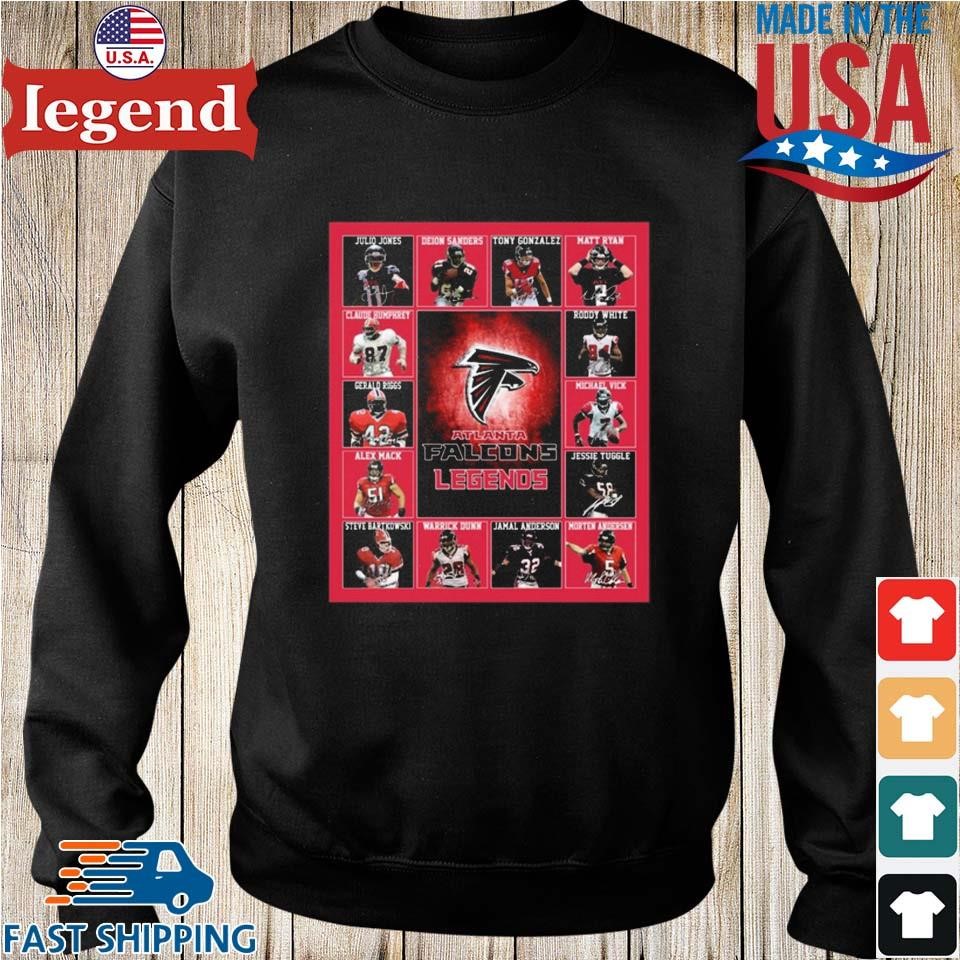 Official Atlanta falcons legends T-shirt, hoodie, tank top