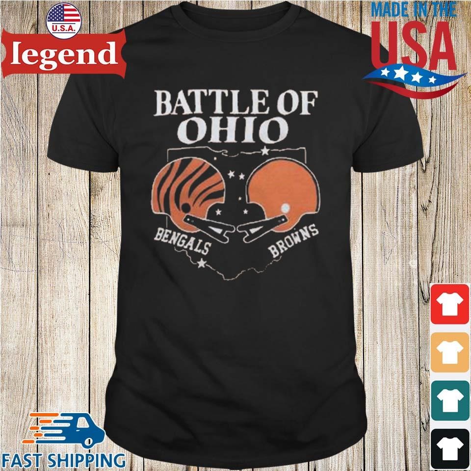 Battle Of Ohio Bengals And Browns Shirt, hoodie, sweater and long sleeve