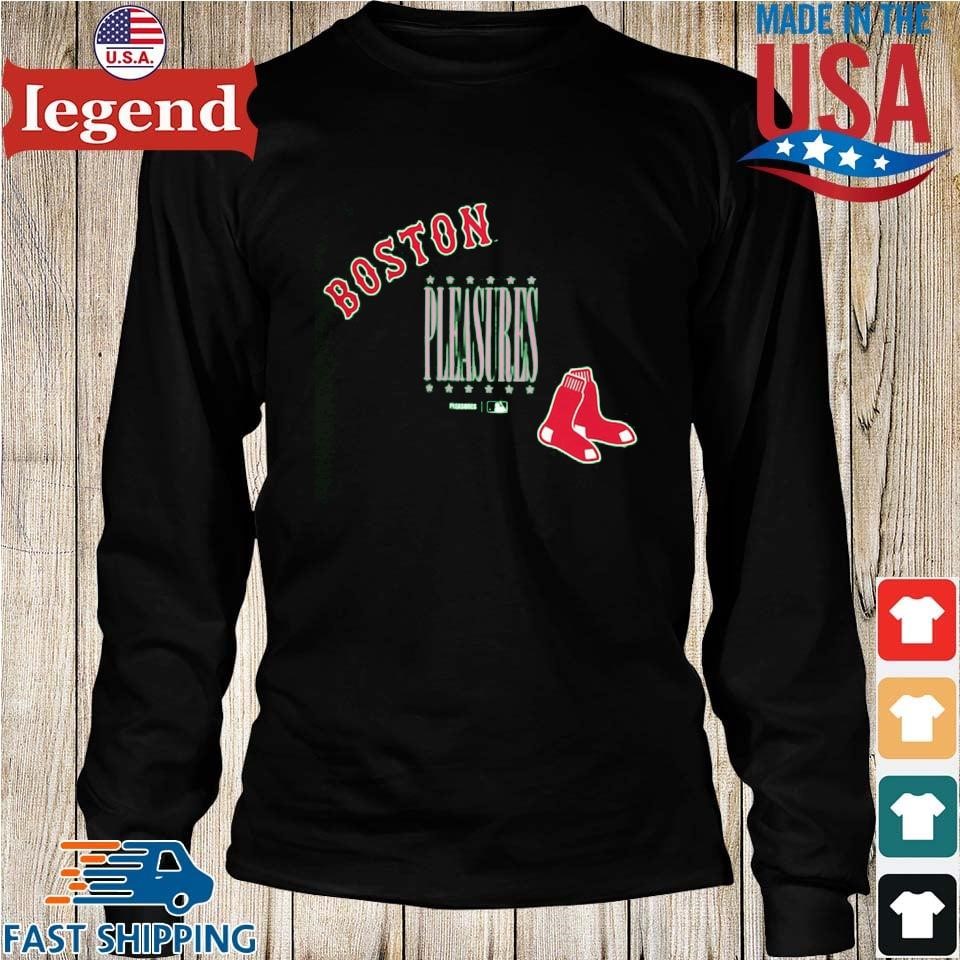 Boston Red Sox Logo Pleasures Shirt, hoodie, sweater, long sleeve and tank  top