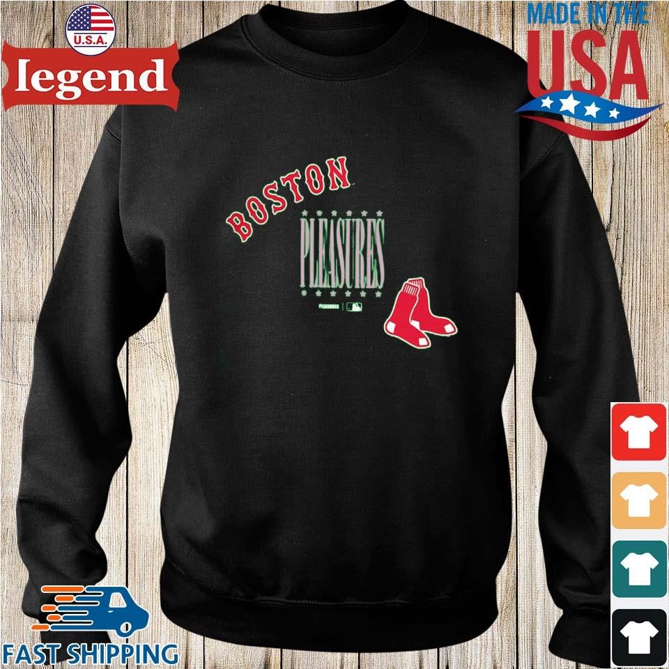 Boston Red Sox Logo Pleasures Shirt, hoodie, sweater, long sleeve and tank  top