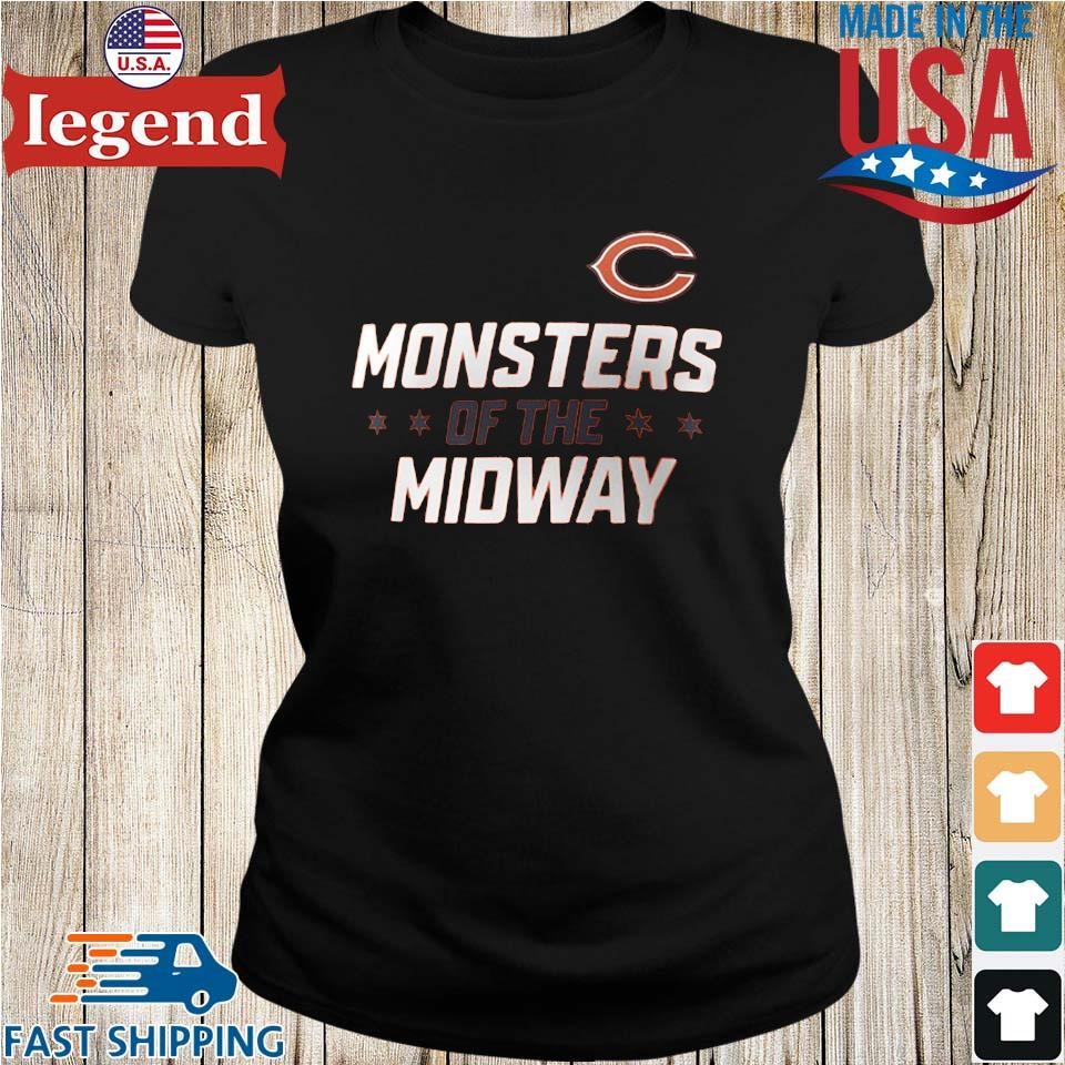 Monsters Of The Midway Chicago Bears T-Shirts