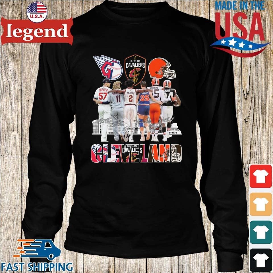 Official Cleveland Browns And Cleveland Guardians t-shirt, hoodie,  longsleeve, sweater