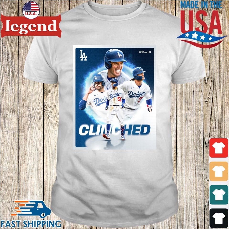 Official Dodgers nl west champs 2023 T-shirt, hoodie, tank top, sweater and  long sleeve t-shirt