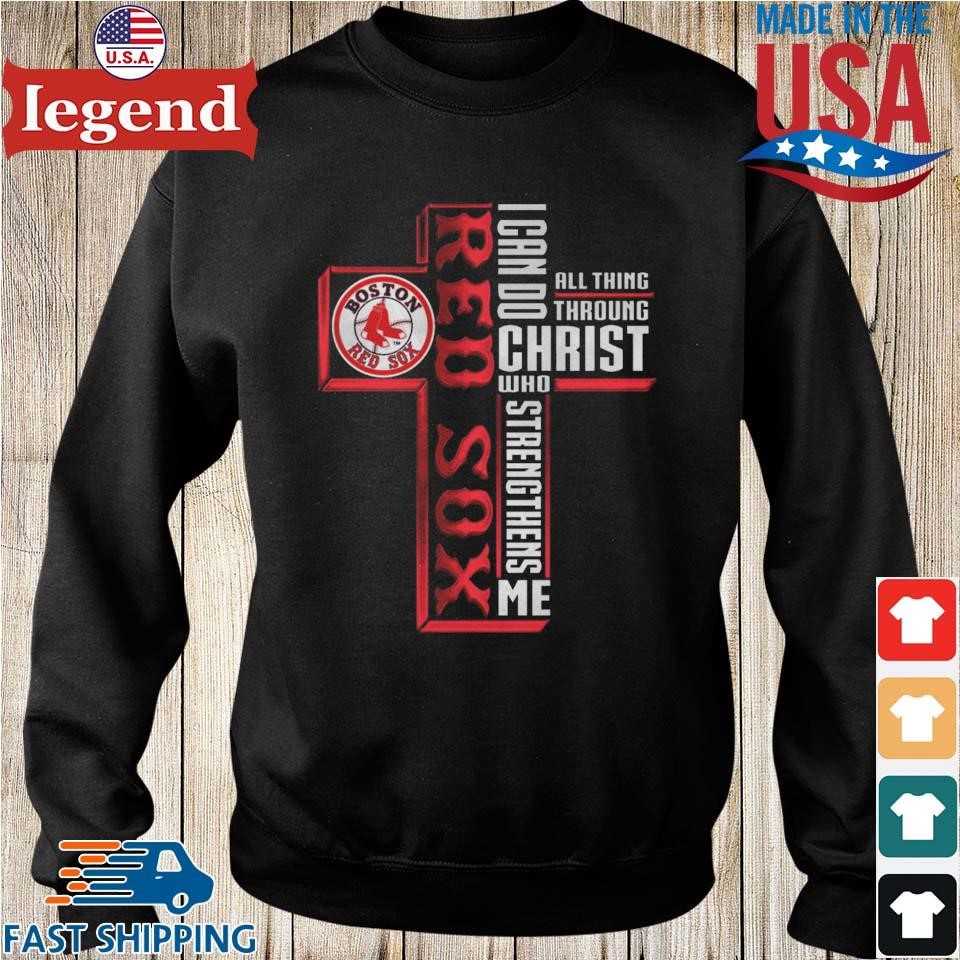 Cross Boston Red Sox I Can Do All Things Through Christ Who