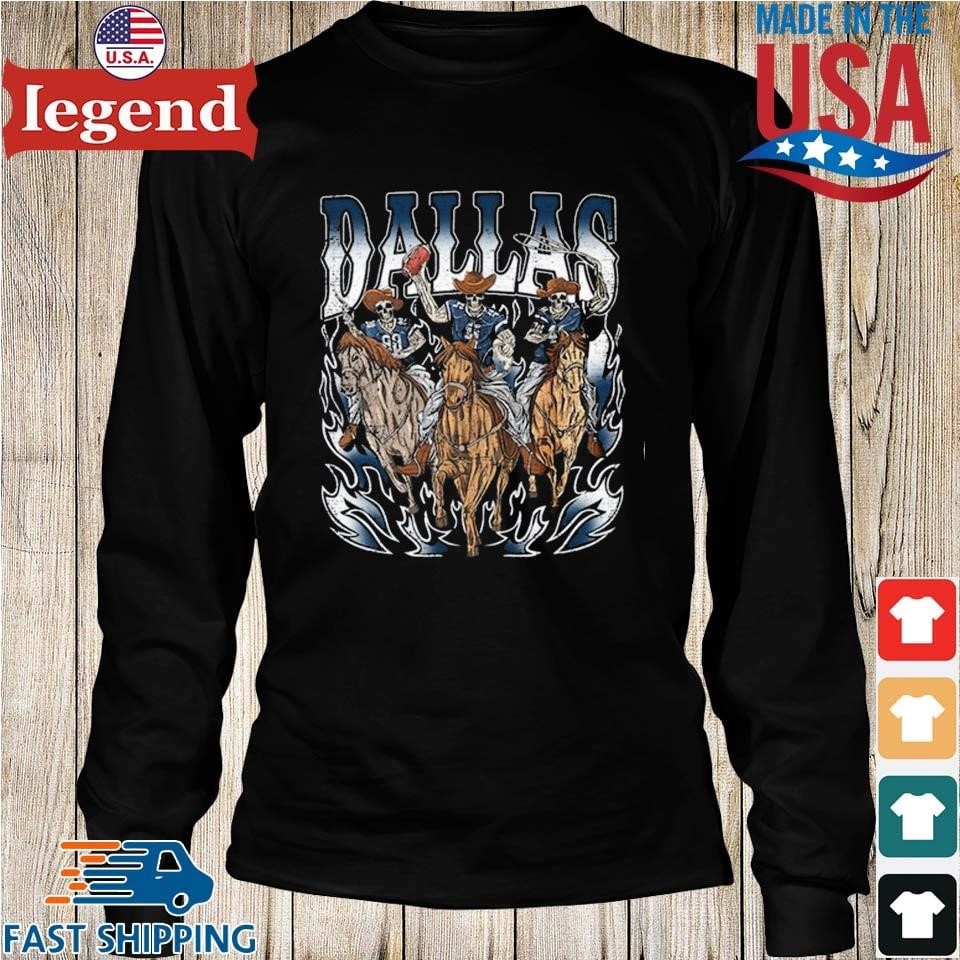 Dallas Cowboys Skeleton Halloween Shirt, hoodie, longsleeve tee