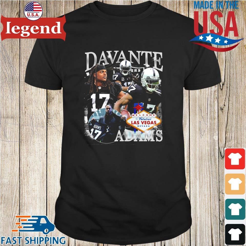 Davante Adams #17 Las Vegas Raiders Vintage T-shirt,Sweater, Hoodie, And  Long Sleeved, Ladies, Tank Top