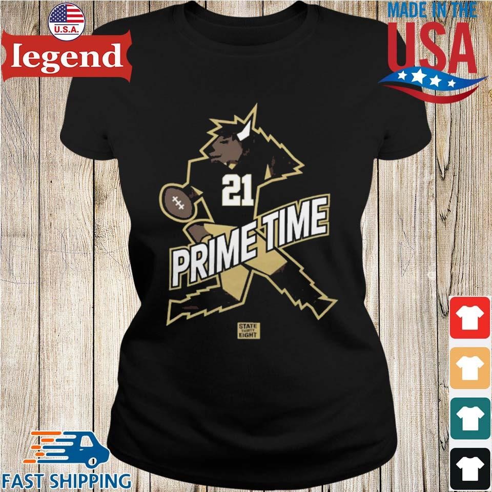 Deion Sanders Dallas Cowboys "Prime Time" jersey T-shirt Shirt