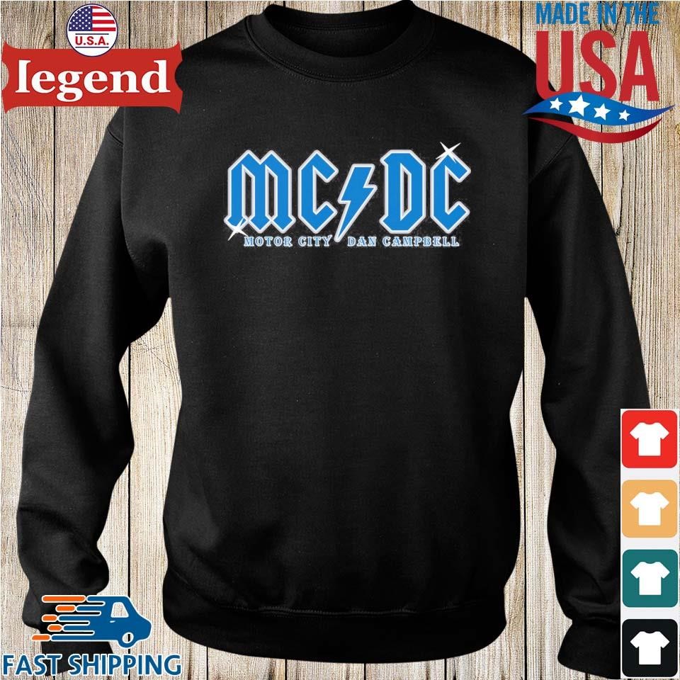 Motor City Dan Campbell Shirt Sweatshirt Hoodie Mcdc T Shirt Lions