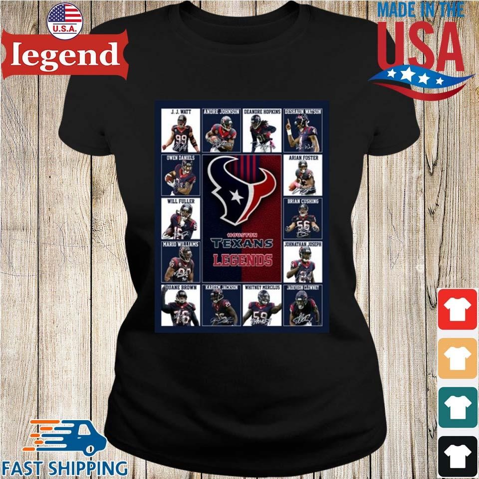 Houston Texans Legends Unisex T-Shirt, hoodie, longsleeve, sweater