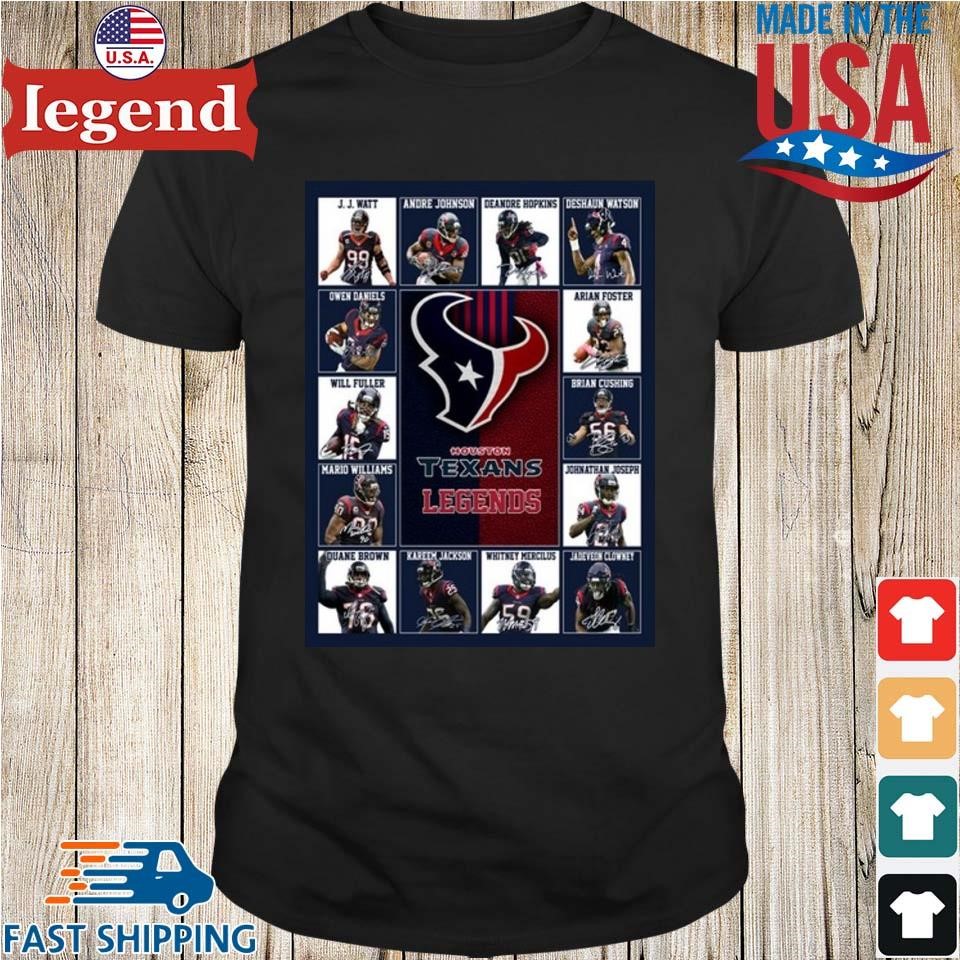 NEW FASHION 2023 Houston Texans T-shirts lightning graphic gift