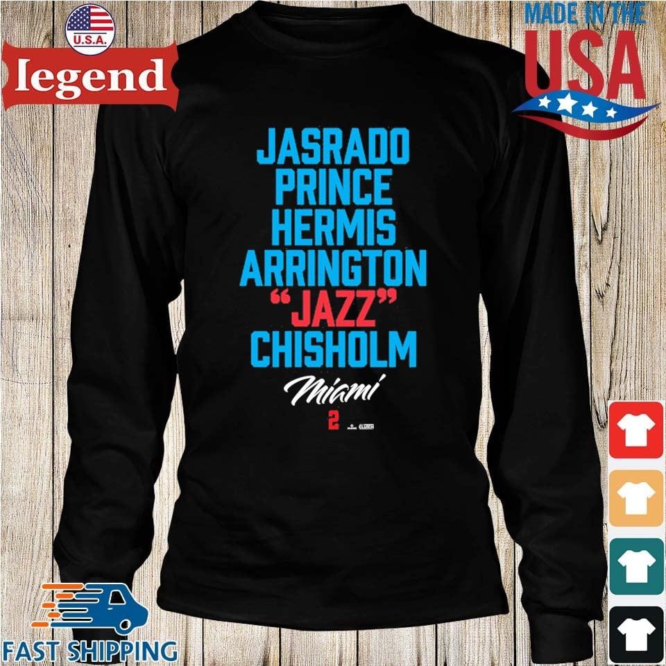 Jasrado Prince Hermis Arrington Jazz Chisolm Miami shirt - Limotees