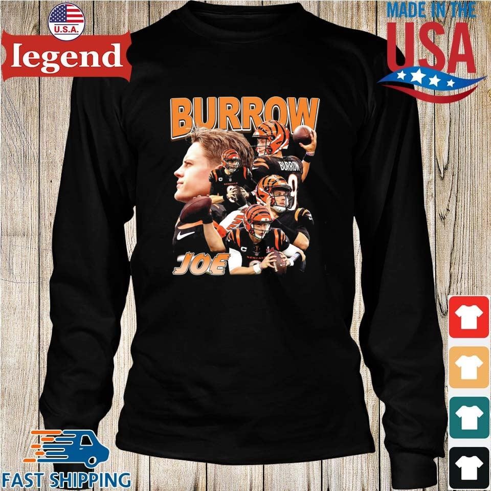 Joe Burrow Shirt, White B.engals Tshirt, Vintage Style Joe Burrow Shirt in  2023