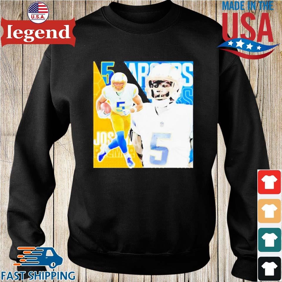 Joshua Palmer 5 Los Angeles Chargers Football Player Poster Gift Shirt,  hoodie, sweater, long sleeve and tank top