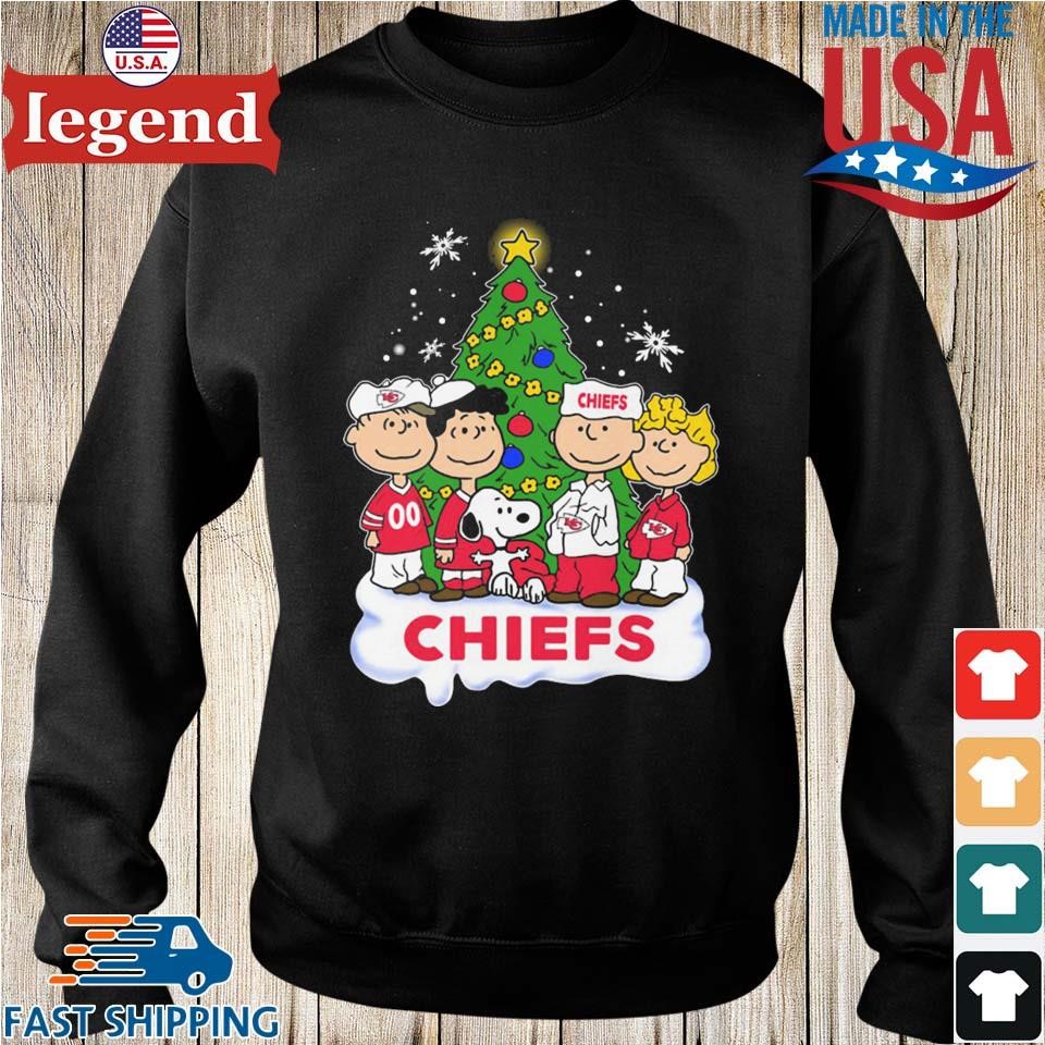 Snoopy Kansas City Chiefs Christmas shirt, hoodie, sweater, long sleeve and  tank top