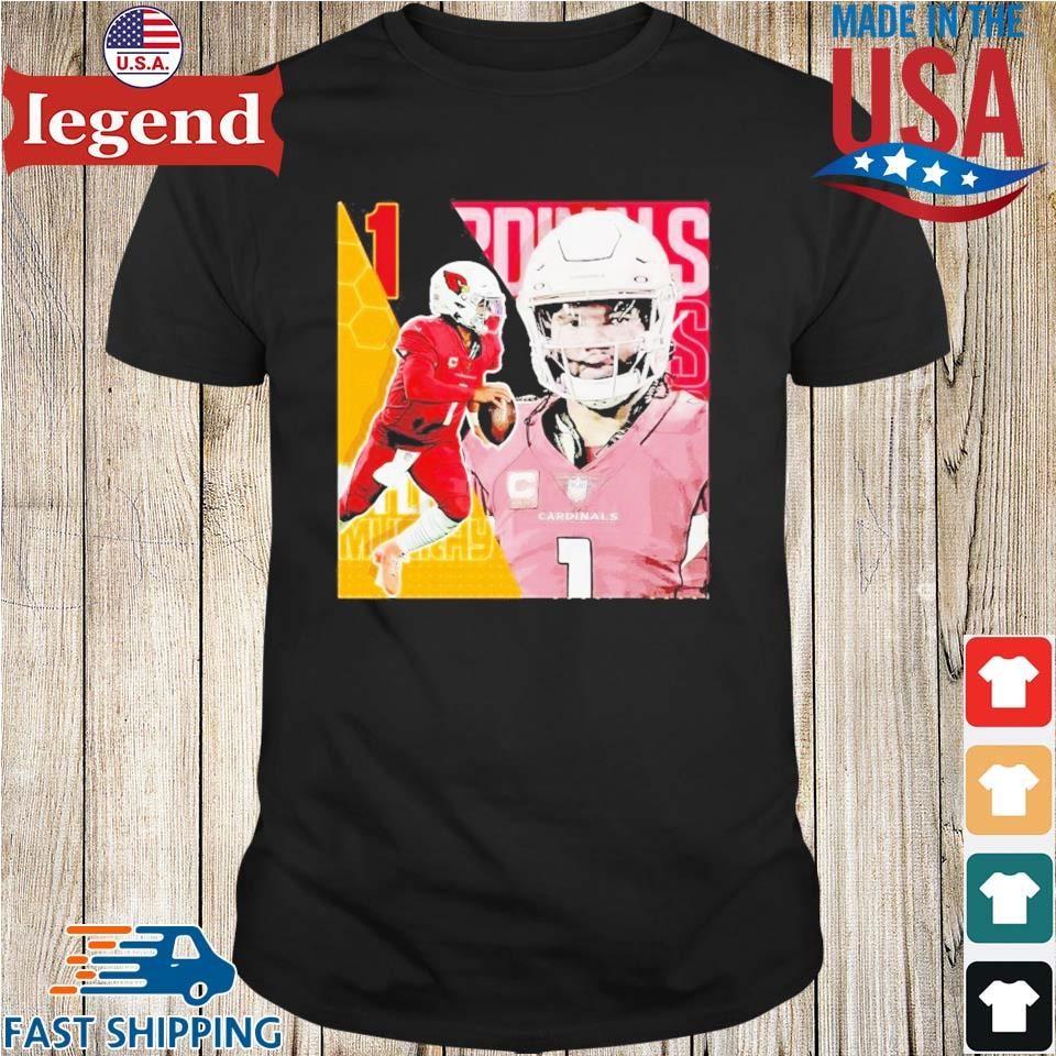 Original Kyler Murray 1 Arizona Cardinals Football Player Poster Gift T- Shirt, hoodie, sweater, long sleeve and tank top