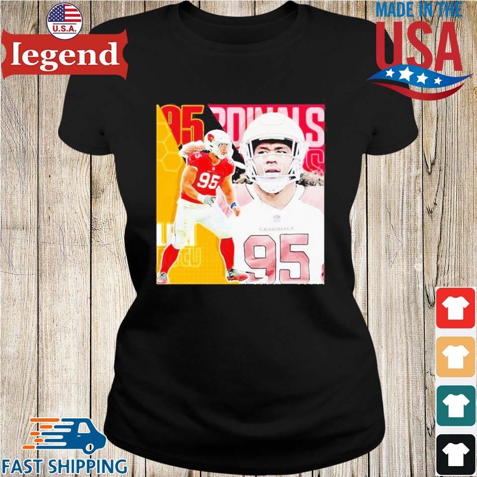 Leki Fotu 95 Arizona Cardinals Football Player Poster Gift T-shirt,Sweater,  Hoodie, And Long Sleeved, Ladies, Tank Top