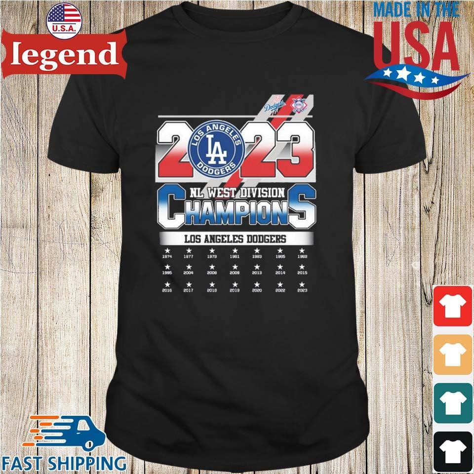 NL West Division Champions LA Dodgers 2023 Shirt, hoodie, sweater, long  sleeve and tank top