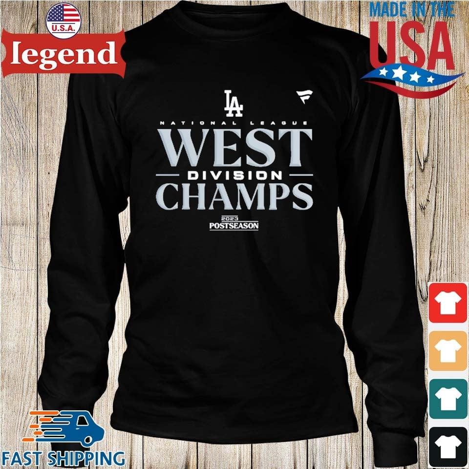 Dodgers 2023 West Division Champions shirt, hoodie, longsleeve, sweatshirt,  v-neck tee