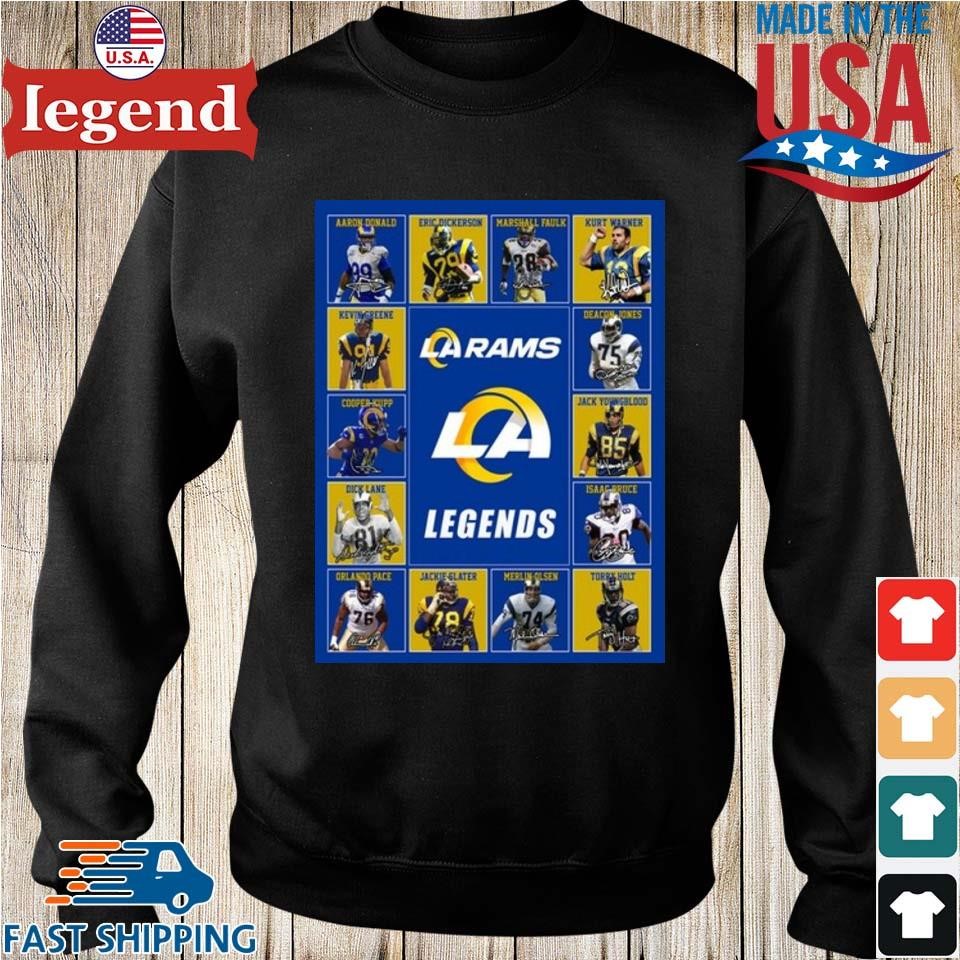 Los Angeles Rams Hoodie curve graphic gift for men