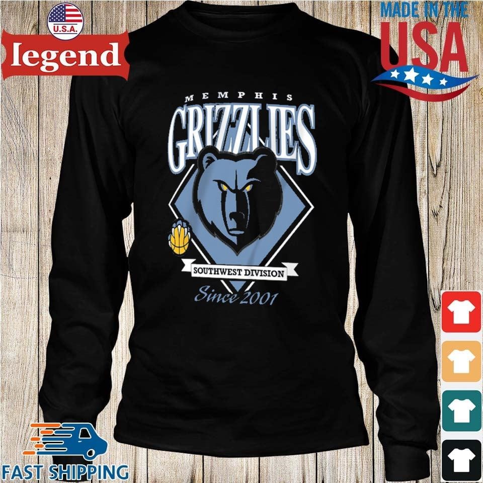 Memphis Grizzlies New Era Throwback T-Shirt - Navy